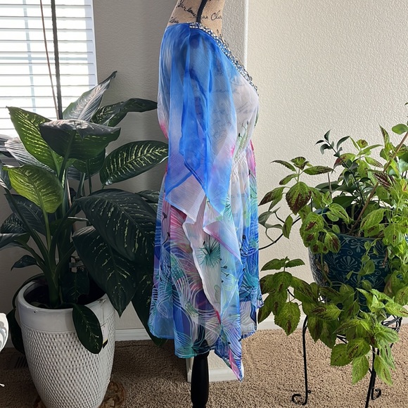 Indian Tropical Beaches & Boho Flowy Coverup excellent - Picture 3 of 5